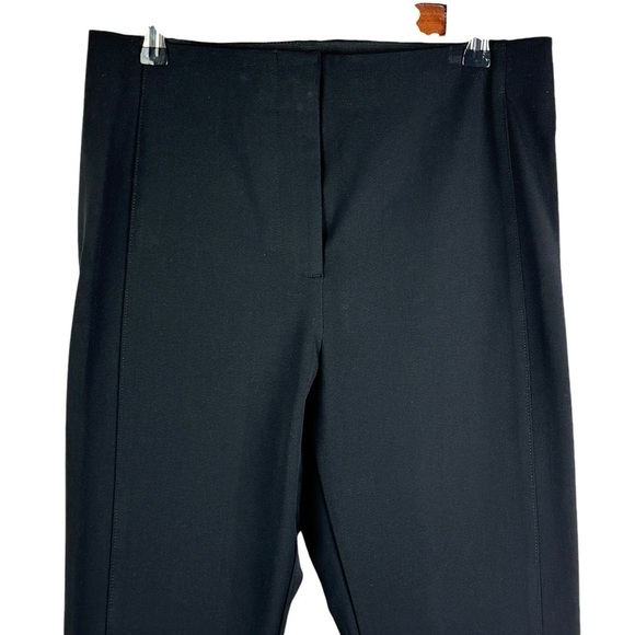 Ann Taylor Petite High Rise Ankle Zipper Riding Pants Women's 8P Black - Picture 5 of 9